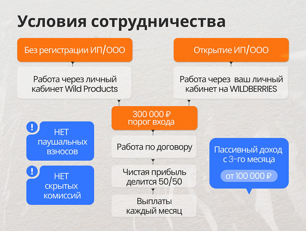 Франшиза по работе на маркетплейсах WildProducts