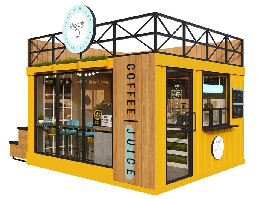 Франшиза Coffee Moose — кофейни формата «кофе с собой»