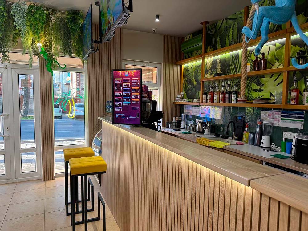 Франшиза кофейни с концепцией бара на острове Happy Island