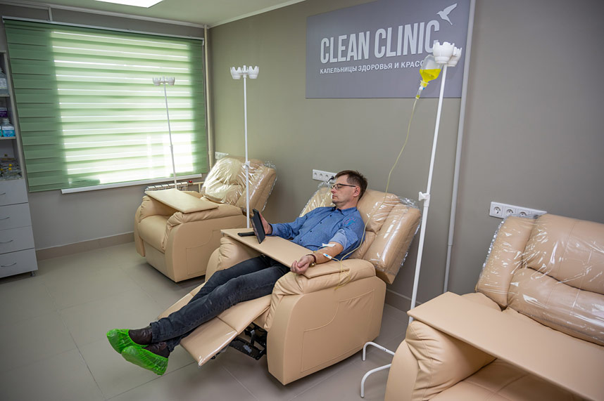 Франшиза Clean Clinic — клиники с капельницами