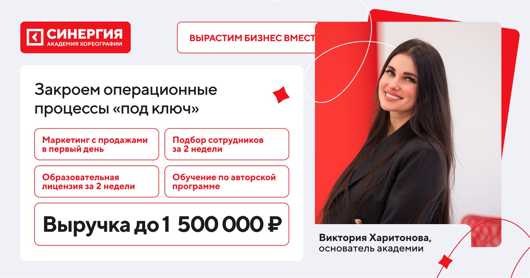 Франшиза Академии хореографии «Синергия»