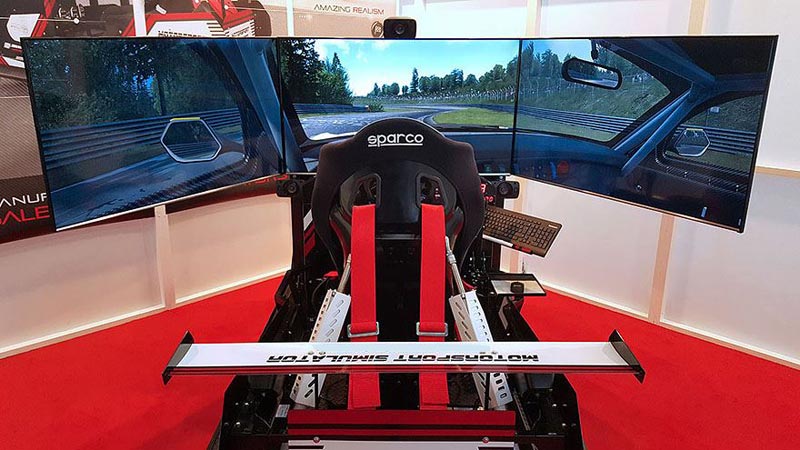 франшиза автомобильных симуляторов Motorsport Simulator