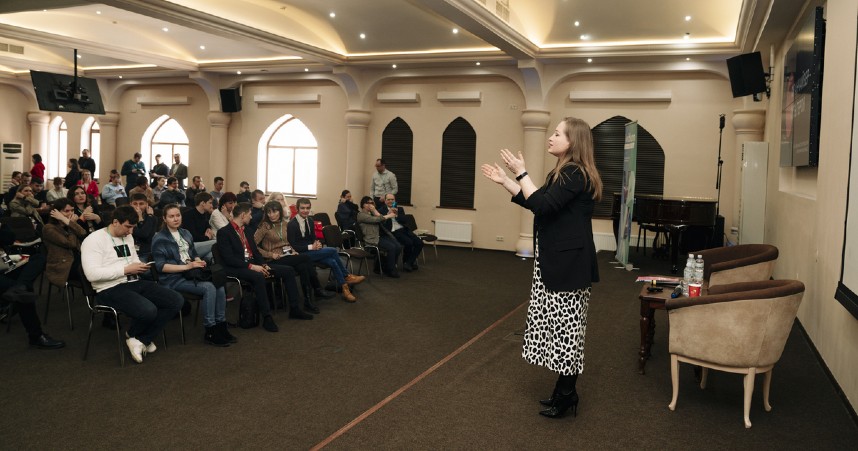 Диляра Ильина на конференции TopFranchise