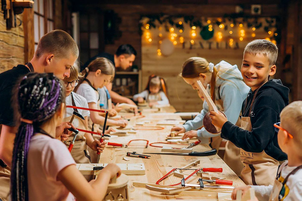 Франшиза сети детских столярных мастерских TEXTURA