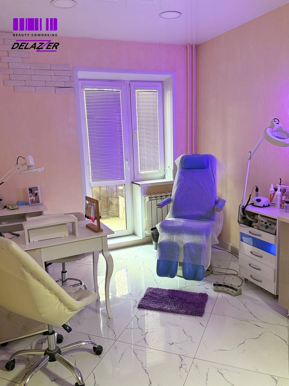Франшиза бьюти-коворкингов DELAZZER