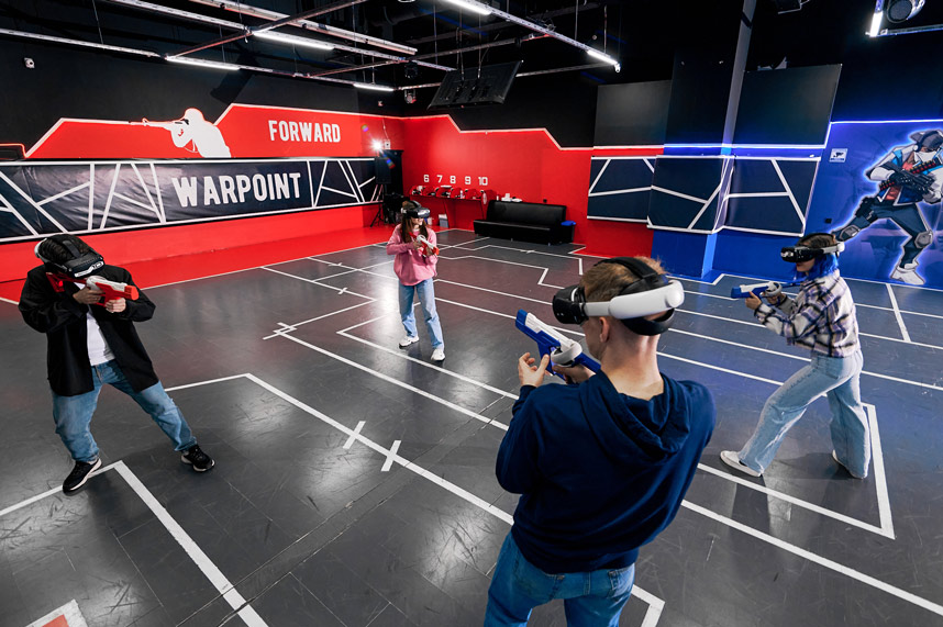 Франшиза WARPOINT — арена виртуальной реальности