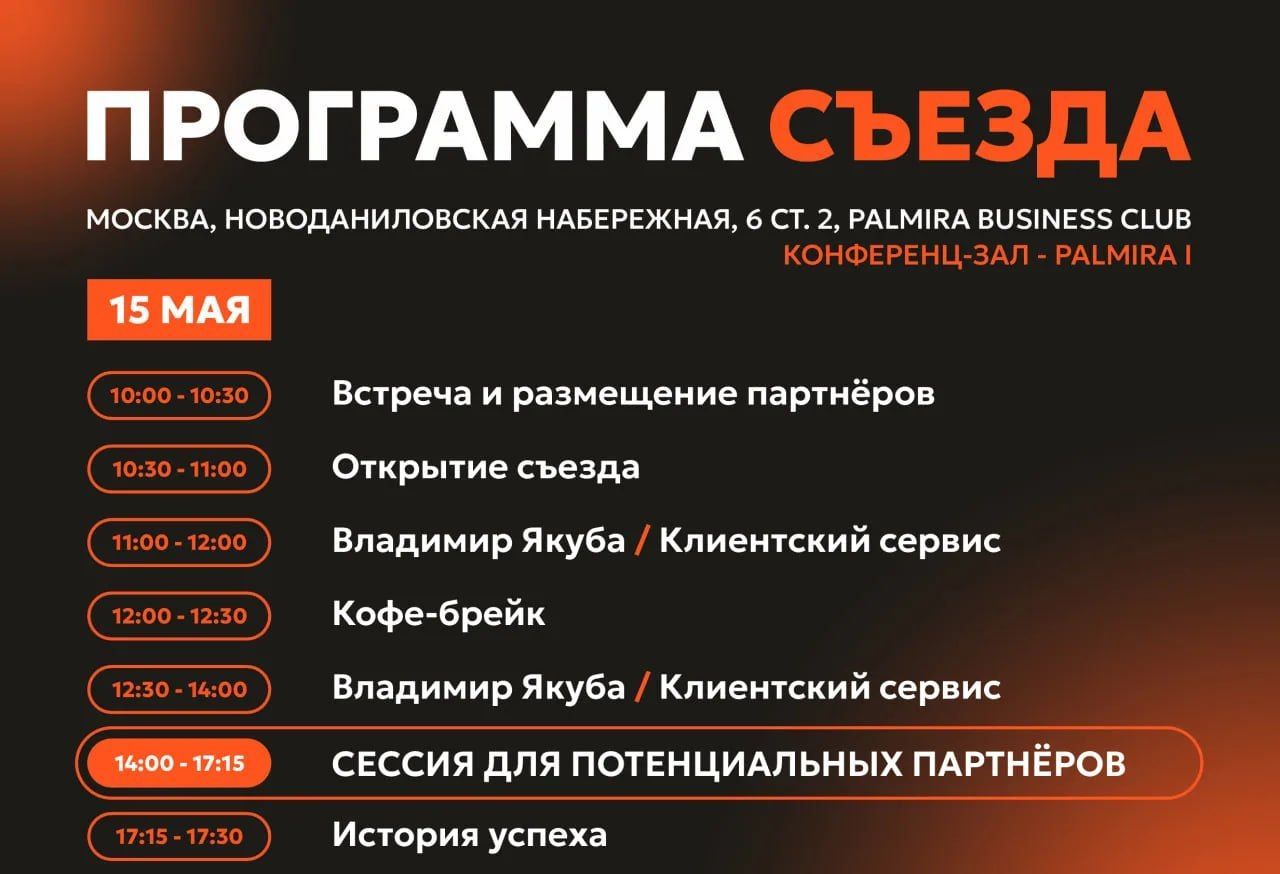 Съезд действующих и потенциальных партнеров IQ007