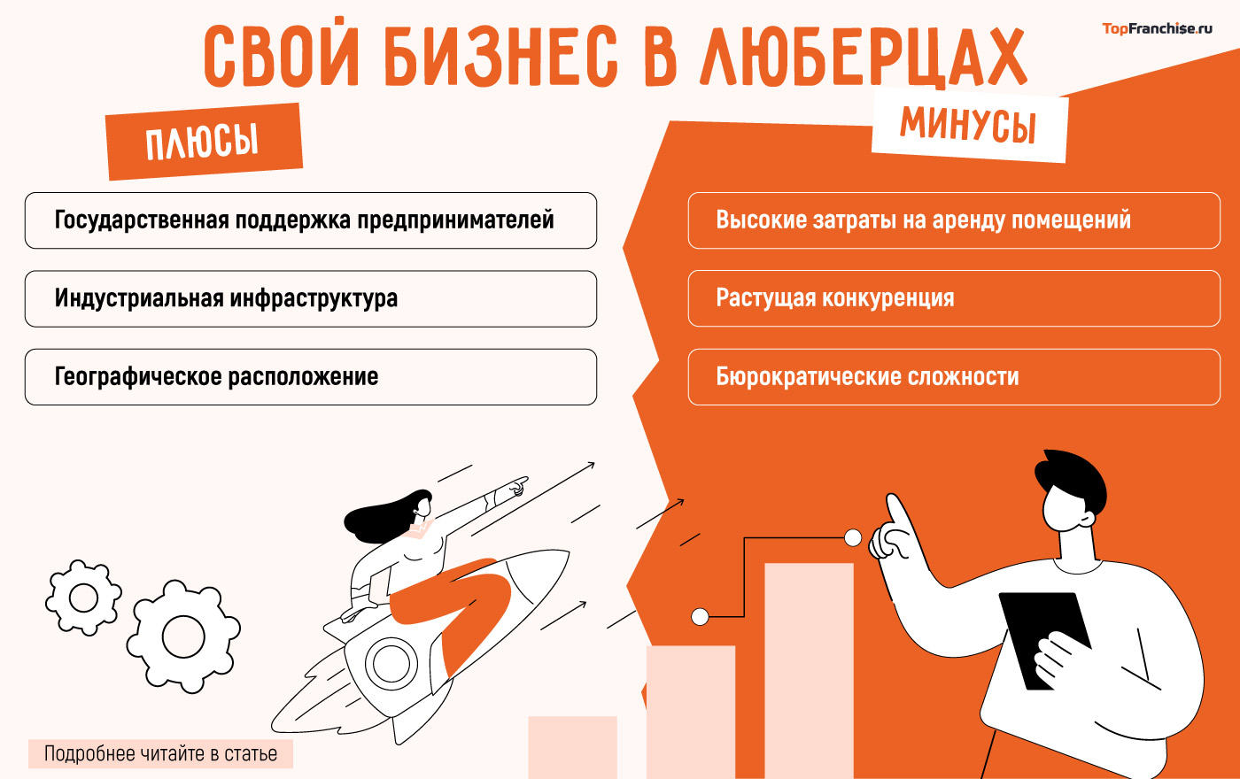 Бизнес в Люберцах открыть