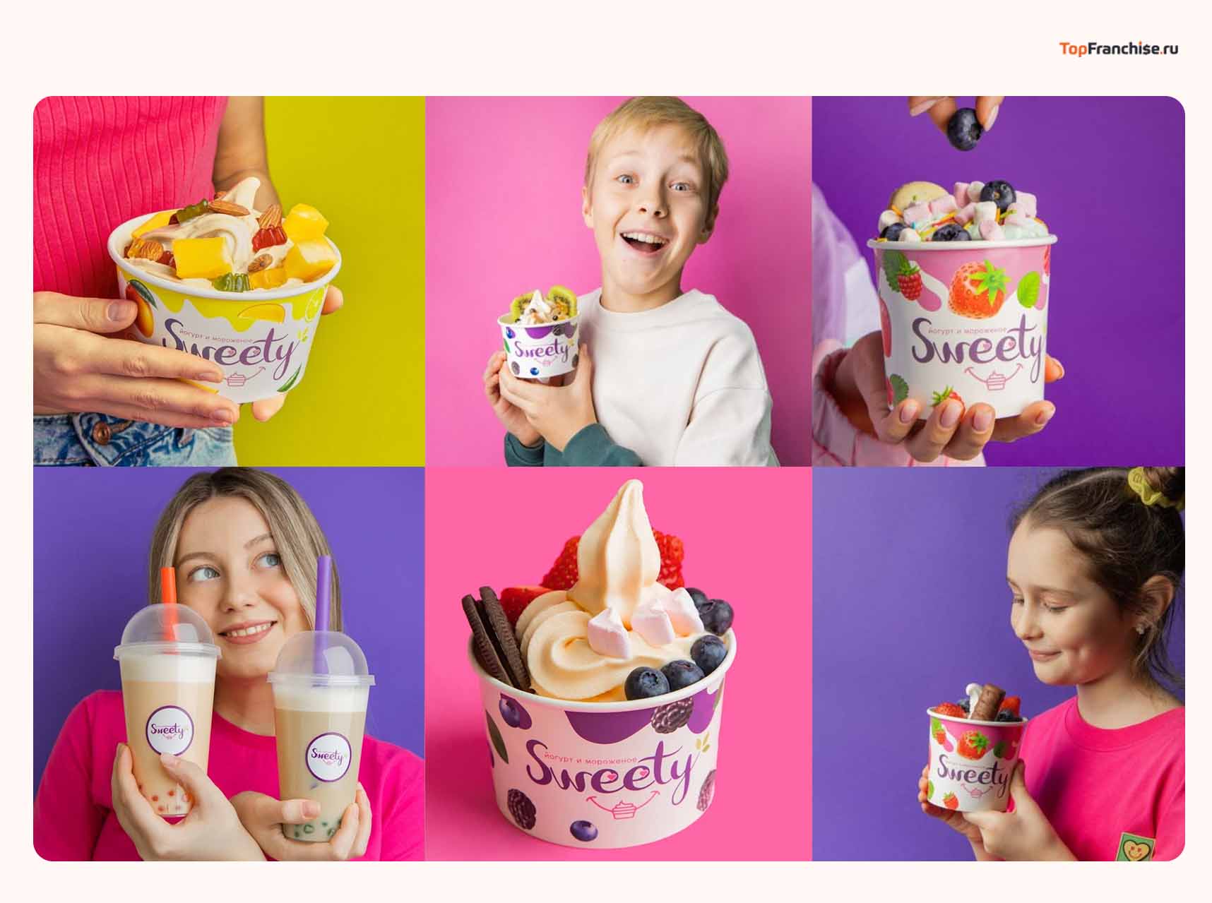 Франшиза кафе замороженного йогурта