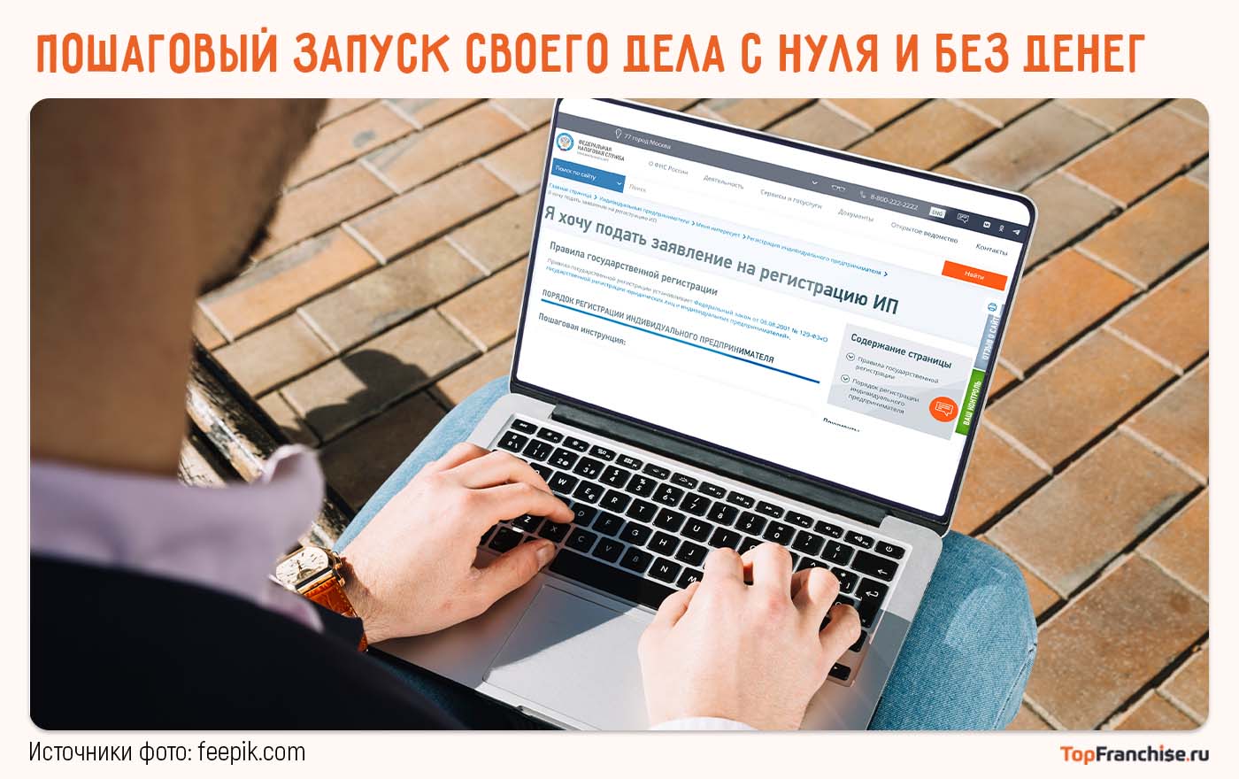 Пошаговый запуск своего дела с нуля и без денег