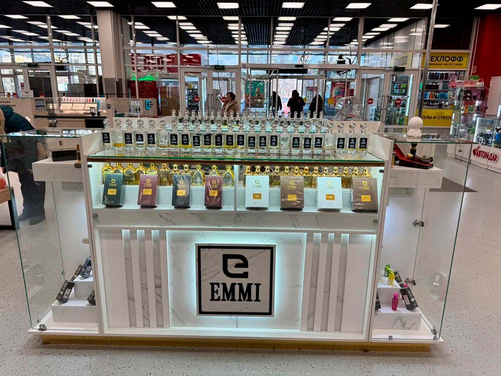 Франшиза фирменных парфюмерных бутиков и островков EMMI