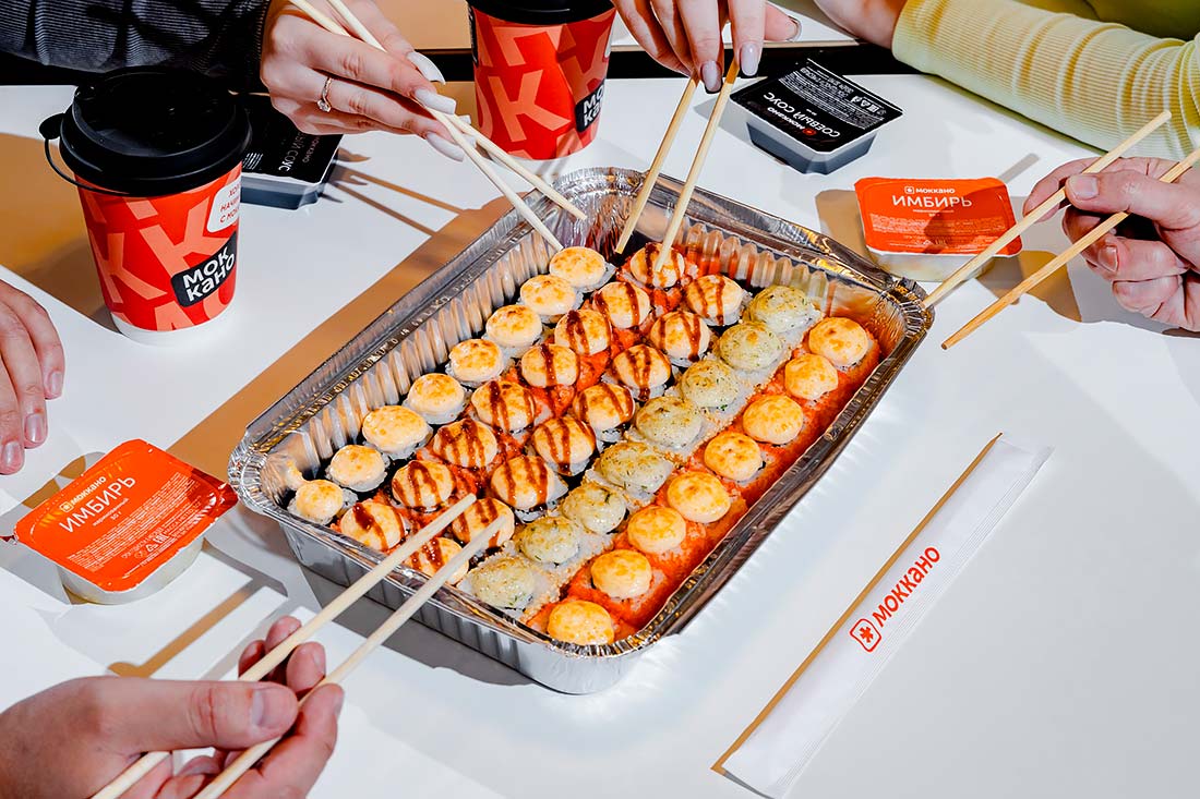 Франшиза сети доставки роллов «Моккано»