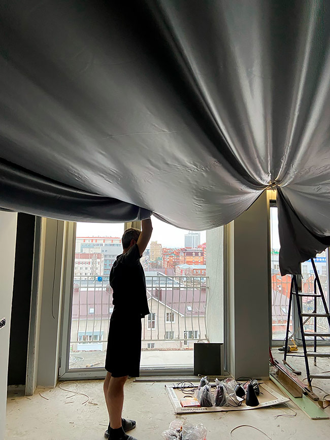 Франшиза по установке натяжных потолков Kiger