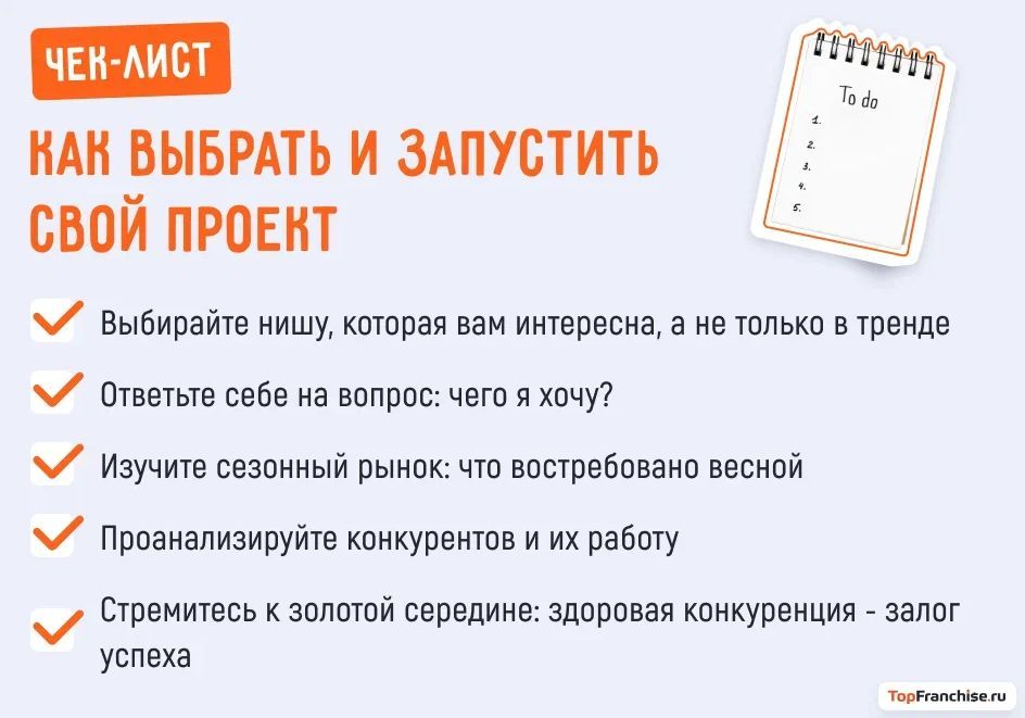 Бизнес-идеи на весну