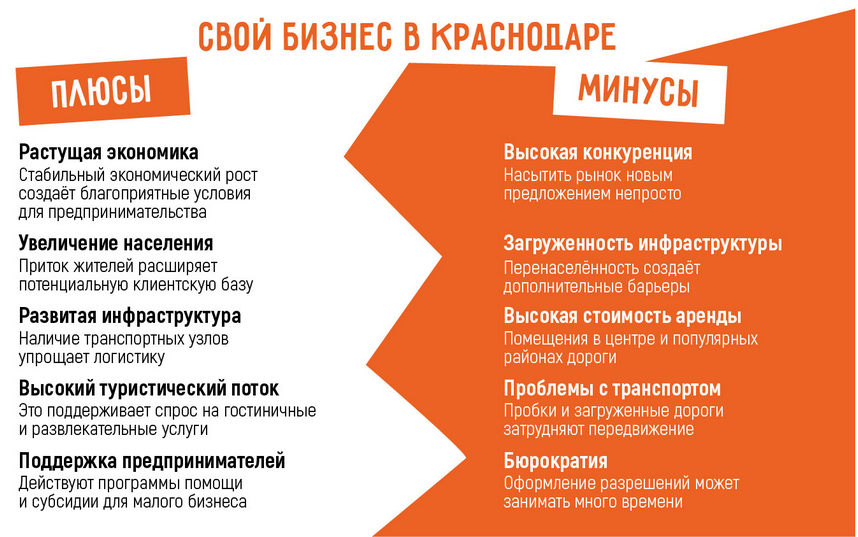 Бизнес в Краснодаре: 20 актуальных бизнес-идей в 2025 году