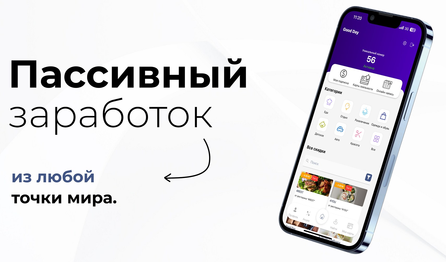 Франшиза мобильного приложения Good Day