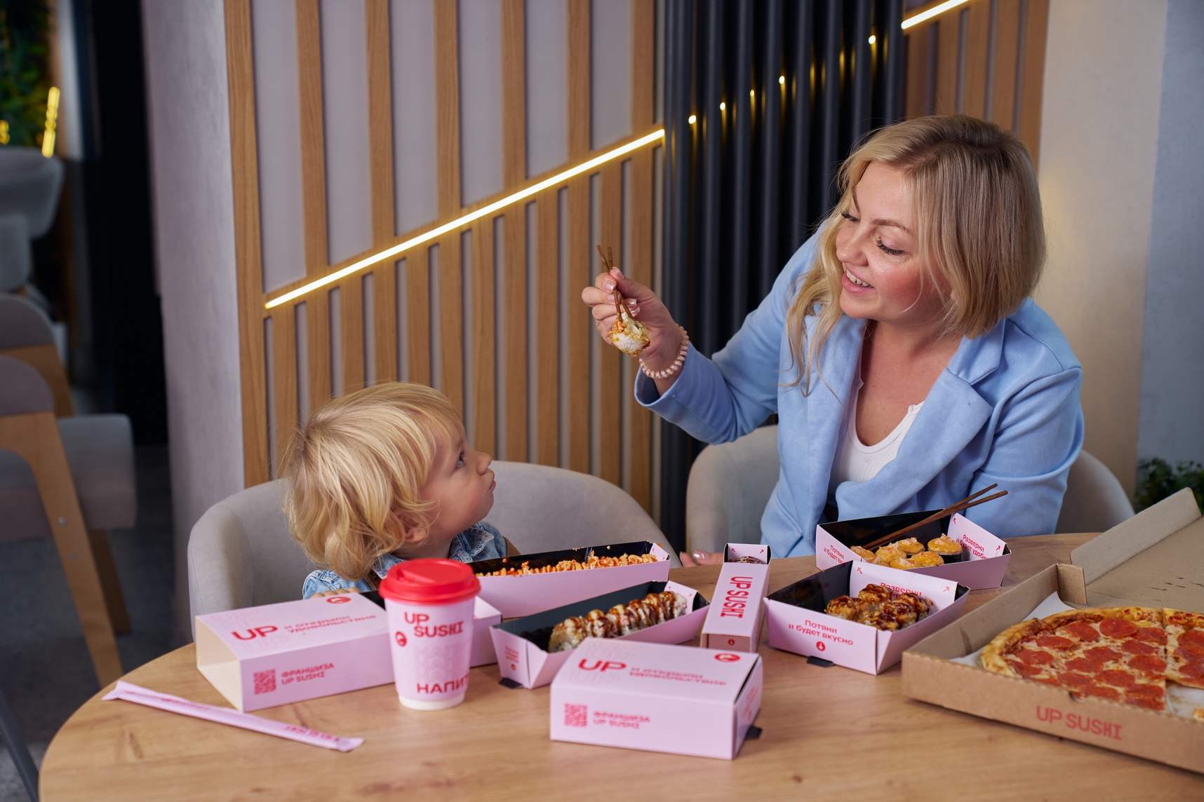 UP SUSHI — франшиза доставки суши и пиццы