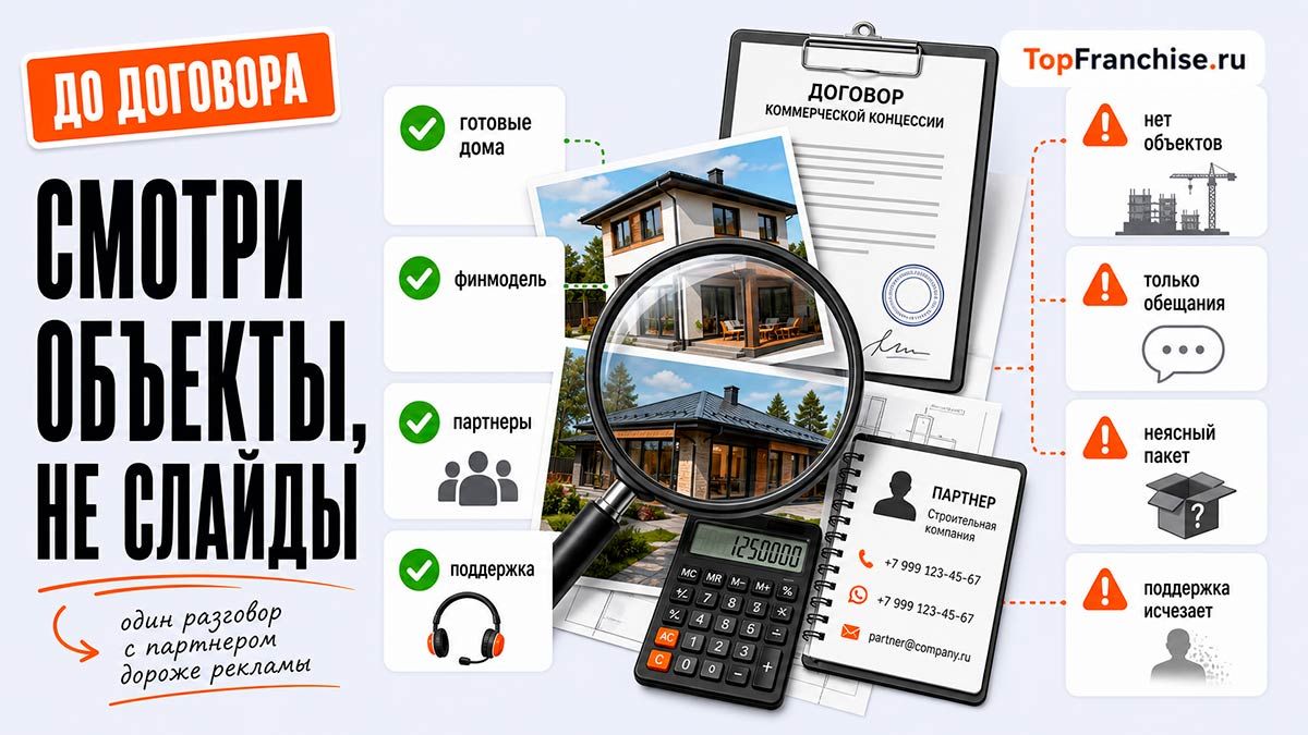 Франшиза строительства: как выбрать подходящую и открыть бизнес
