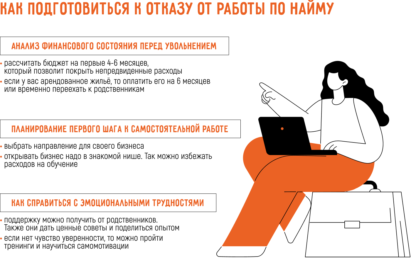 Как отказаться от работы по найму