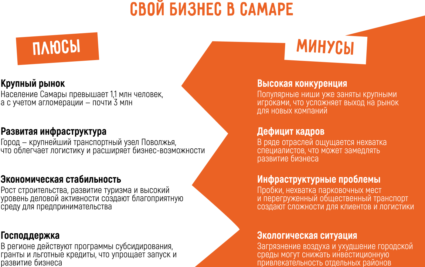 Бизнес идеи в Самаре