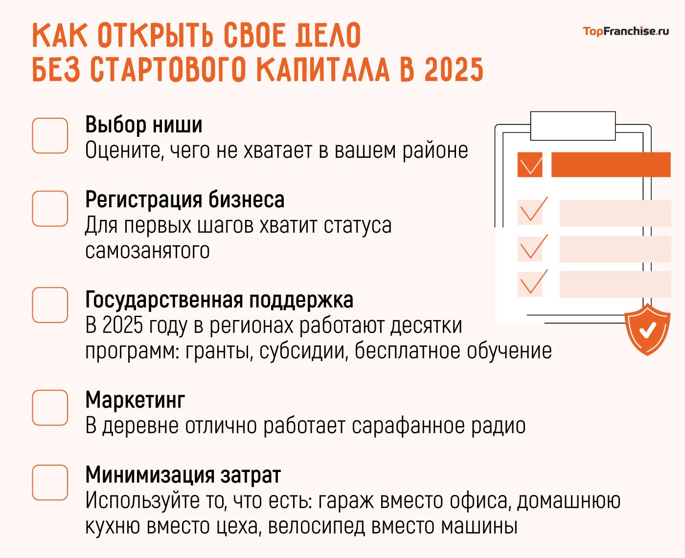 Можно ли начать бизнес с нуля