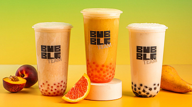 Bubble Team — франшиза кафе с напитками bubble tea