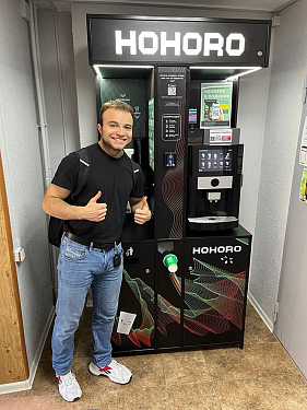 Франшиза кофеен самообслуживания HOHORO