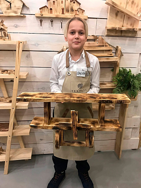 Франшиза сети детских столярных мастерских TEXTURA