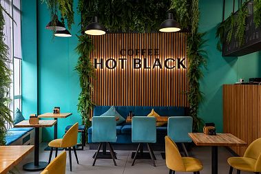 Франшиза кофейни с авторской кухней HOT BLACK