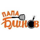 логотип Папа Блинов