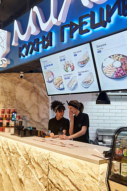 Франшиза корнеров греческой кухни «МИЛОС»