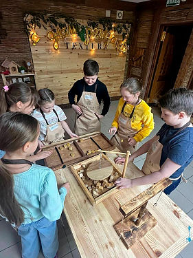 Франшиза сети детских столярных мастерских TEXTURA