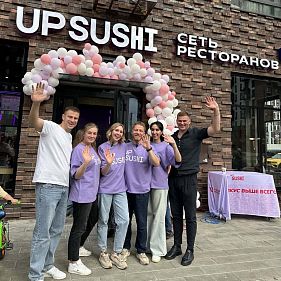 UP SUSHI — франшиза доставки суши и пиццы