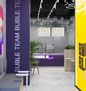 Bubble Team — франшиза кафе с напитками bubble tea