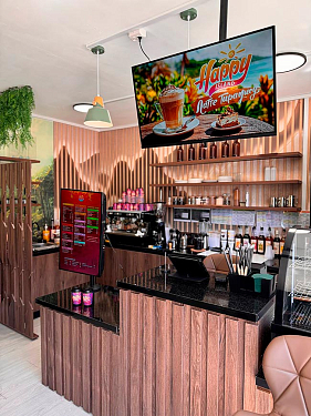 Франшиза кофейни с концепцией бара на острове Happy Island