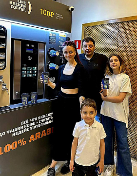 Франшиза кофеен самообслуживания Lifehacker Coffee