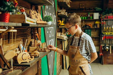 Франшиза сети детских столярных мастерских TEXTURA