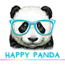 логотип Happy Panda