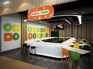 бизнес по франшизе кафе Sushi Take