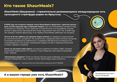 Франшиза ShaurMeals — первая культурная шаурма