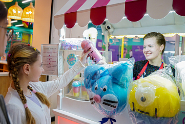 Франшиза магазина по изготовлению игрушек из сахарной ваты SWEET TOYS