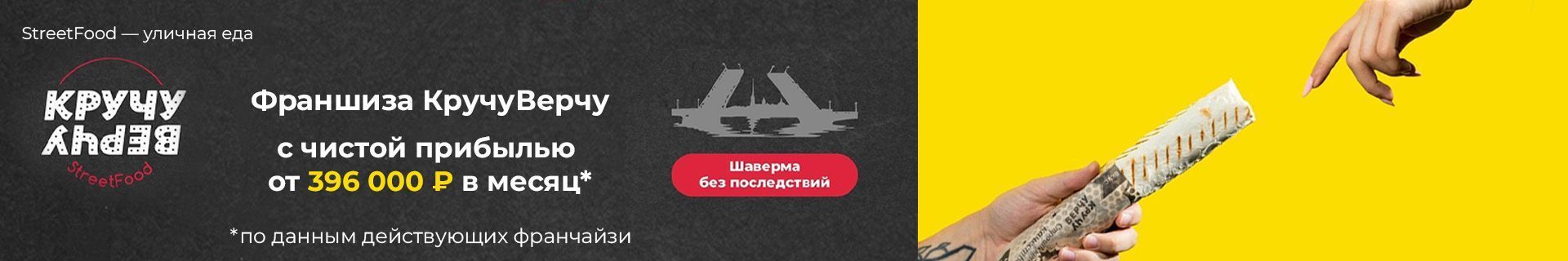 Франшиза шавермы «КручуВерчу» Франшиза шавермы «КручуВерчу»